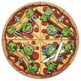 Teenage Mutant Ninja Turtles - 2025 2oz Silver Coloured Pizza Coin