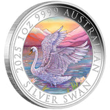 Australian Swan 2025 1oz Silver Coloured Coin
