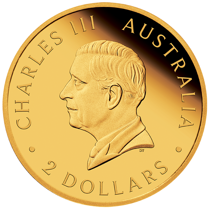 2026 0.5g Australian Kangaroo Mini Roo Gold Proof Coin in Card