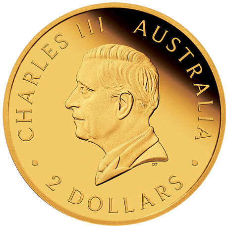 2026 0.5g Australian Kangaroo Mini Roo Gold Proof Coin in Card