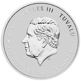 2026 1oz Stranger Things Friends Don’t Lie Silver Coloured Coin