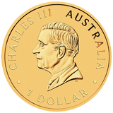 2026 1oz Kookaburra Gold Plated Coin in Card Perth Stamp & Coin Show Special