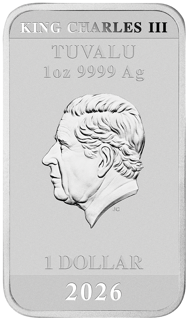 Stranger Things - Season 3 2026 1oz Silver Coloured Rectangular Coin