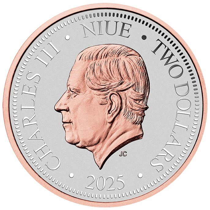 Native Impressions Kookaburra 2025 1oz Super Incused Rose Gold Silver Coin