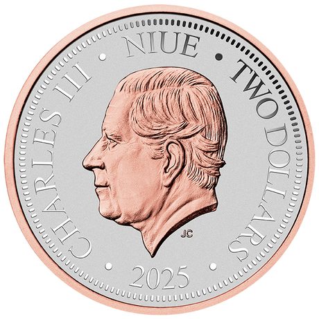 2025 1oz Native Impressions Kookaburra Super Incused Rose Gold Silver Coin