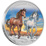 Australian Brumby 2025 1oz Coloured Silver Coin