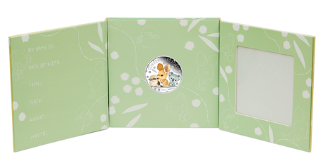 2026 1/2oz Newborn Baby Silver Proof Coloured Coin