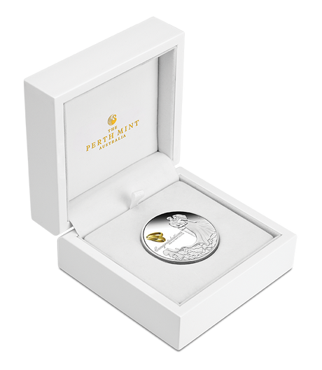 2026 1oz Wedding Silver Proof Coloured Coin