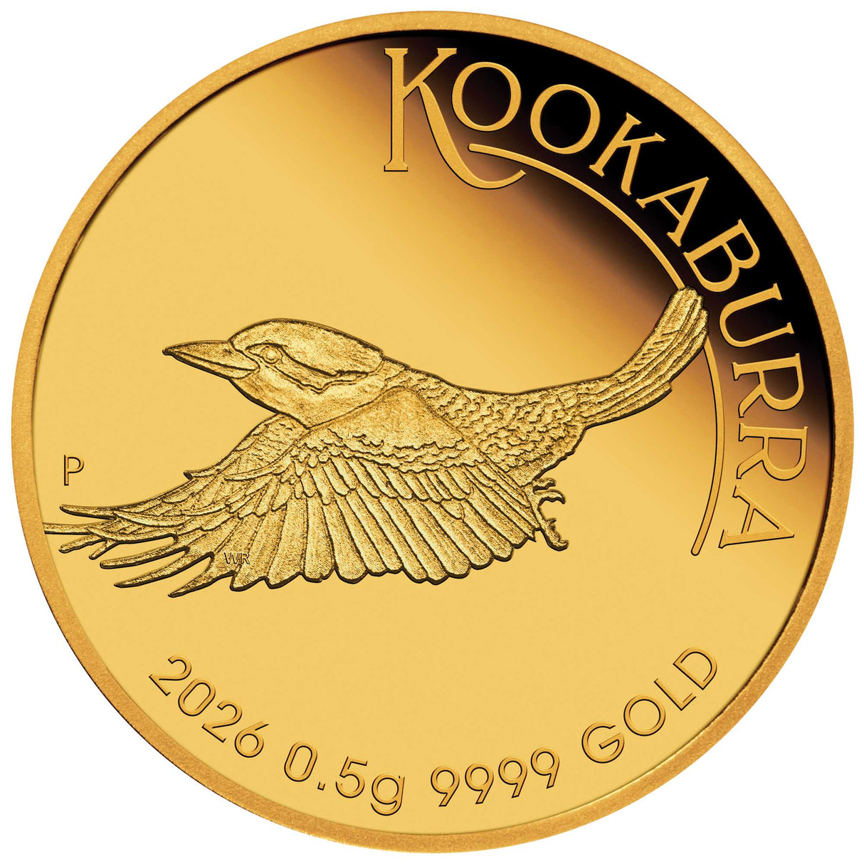 2026 0.5g Kookaburra Gold Proof Coin Card