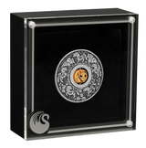 2026 1oz Year of the Horse Rotating Charm Silver Antiqued Coin