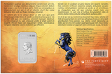 2026 1oz Lunar Horse Silver Bullion Coloured Minted Rectangular Coin Card