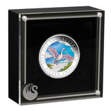 2026 1oz Swan Coloured Silver Coin