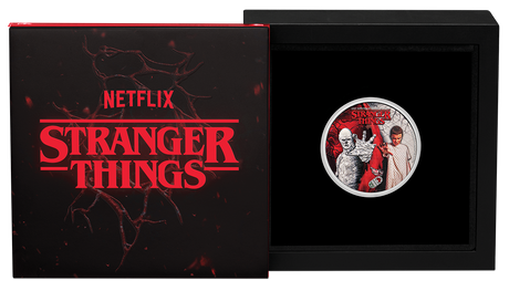 2026 1/2oz Stranger Things Eleven Vecna Silver Coloured Coin