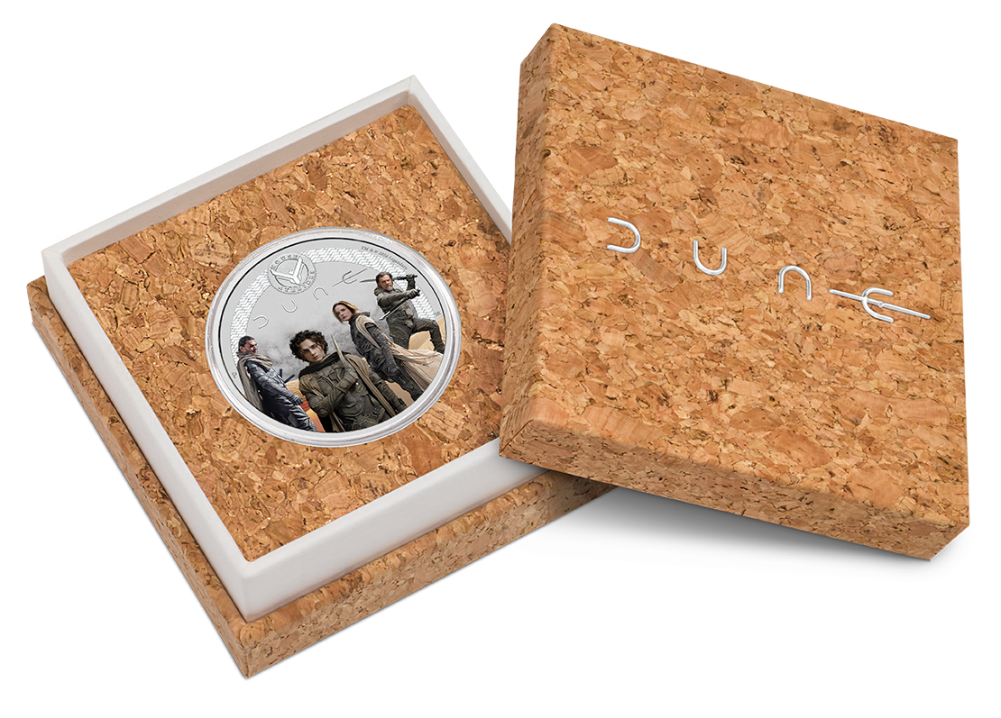 2026 1/2oz Dune House Atreides Silver Coloured Coin