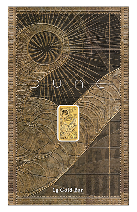 2026 1g DUNE Gold Minted Bar