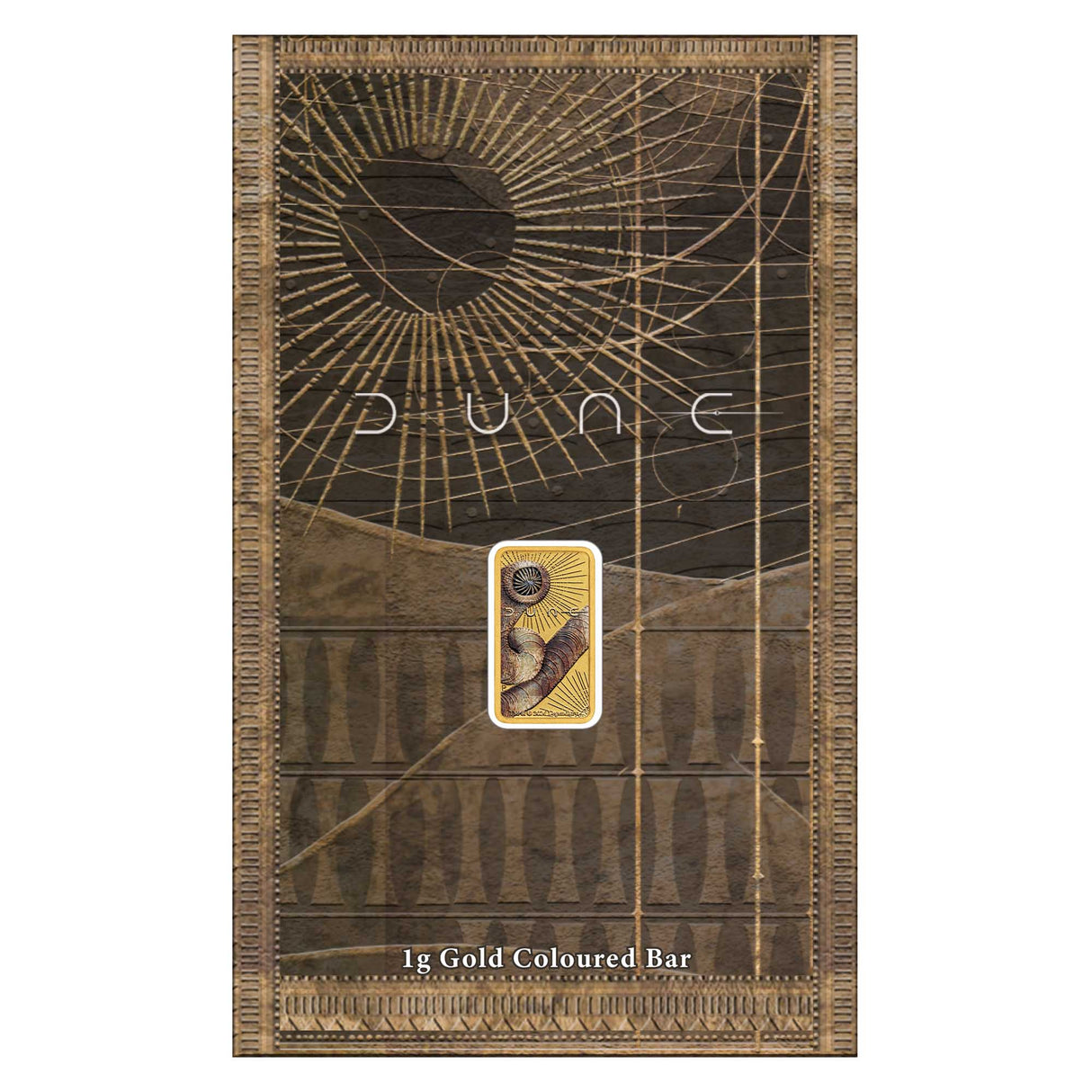2026 1g DUNE Coloured Gold Minted Bar