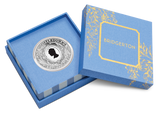 2026 1oz Bridgerton Lady Whistledown Coloured Silver Coin