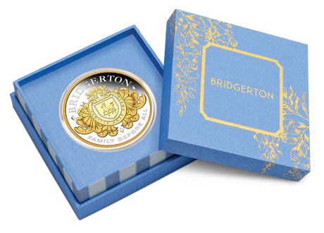 2026 2oz House of Bridgerton Silver Proof Gilded Coin