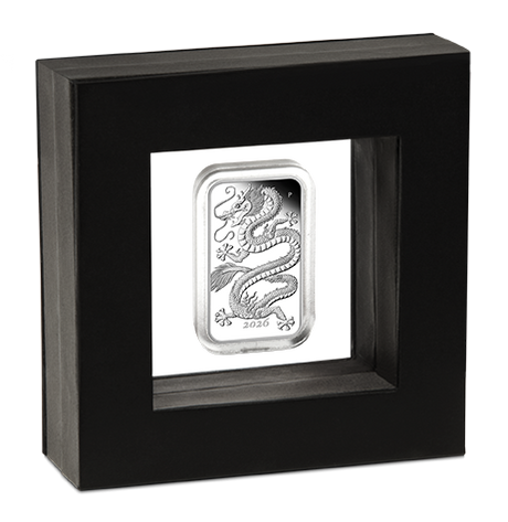 2026 1oz Dragon Silver Proof Rectangle Coin