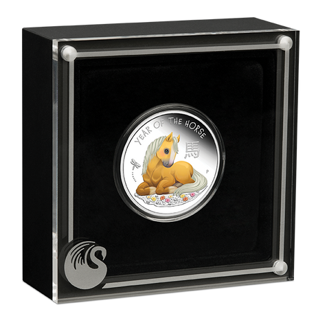 Baby Horse 2026 1/2oz Silver Proof Coloured Coin