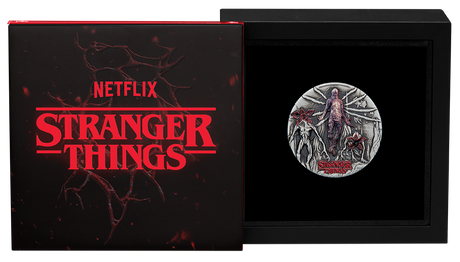 Stranger Things - Villains 2026 2oz Silver Antiqued Coloured Coin