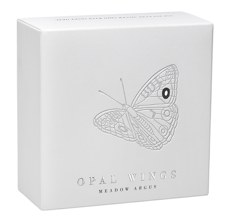 2026 1oz Australian Opal Wings Meadow Argus Opal Insert Silver Proof Coin