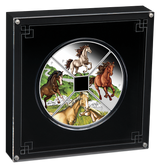 2026 1oz Year of the Horse Quadrant Silver Proof Coloured Four Coin Set