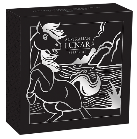 Australian Lunar Series III Year Of The Horse 2026 1oz Silver Proof High Relief Coin