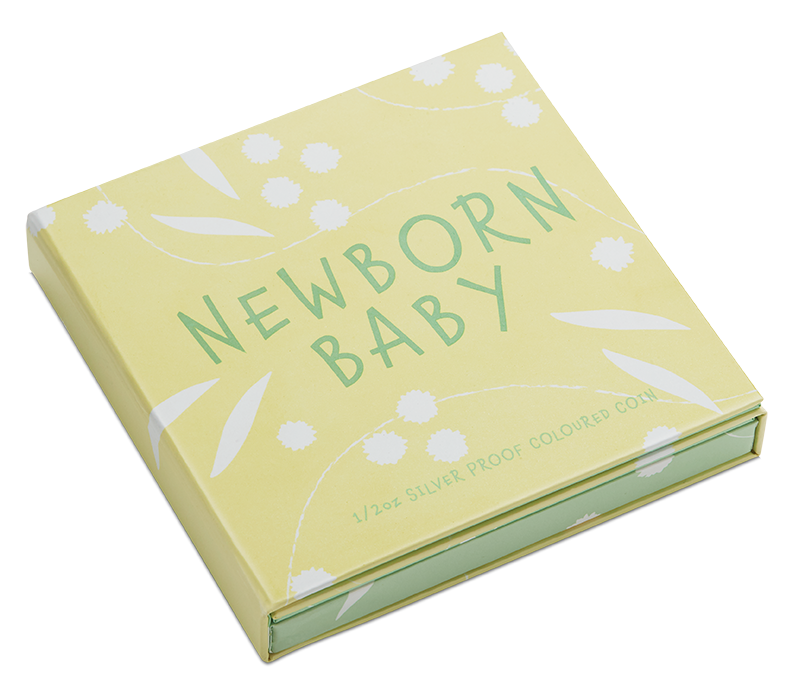 2026 1/2oz Newborn Baby Silver Proof Coloured Coin