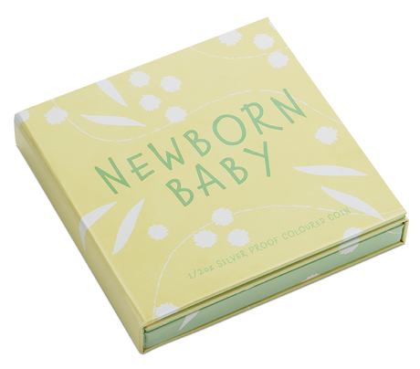 2026 1/2oz Newborn Baby Silver Proof Coloured Coin