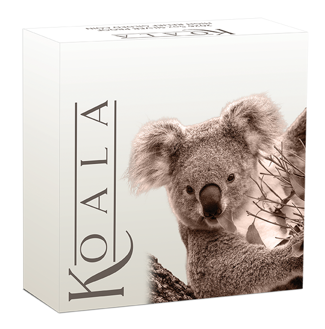 2026 5oz Australian Koala Silver Proof High Relief Gilded Coin