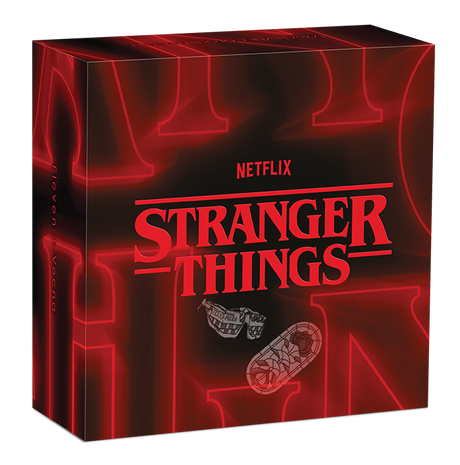 2026 1/2oz Stranger Things Eleven Vecna Silver Coloured Coin