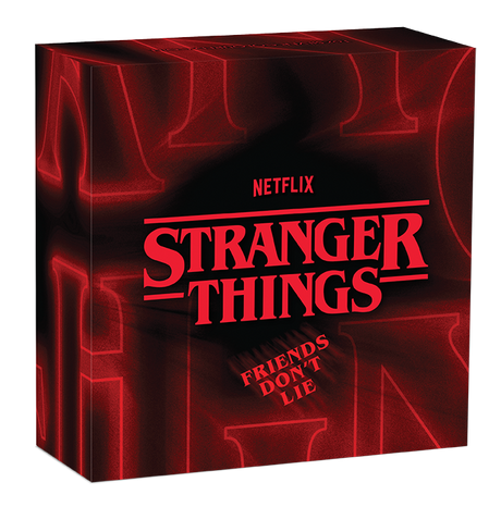 2026 1oz Stranger Things Friends Don’t Lie Silver Coloured Coin