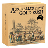 2026 1oz Australia's First Gold Rush 175th Anniversary Silver Proof Gilded Coin