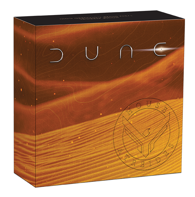 2026 1/2oz Dune House Atreides Silver Coloured Coin