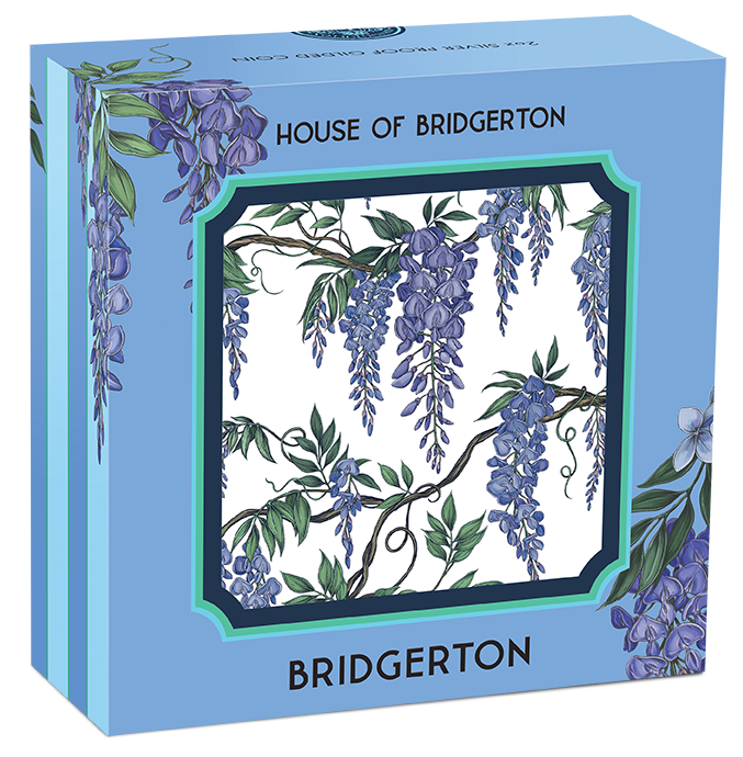 2026 2oz House of Bridgerton Silver Proof Gilded Coin