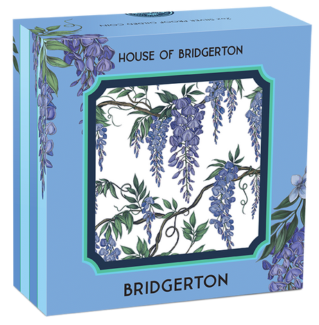 2026 2oz House of Bridgerton Silver Proof Gilded Coin