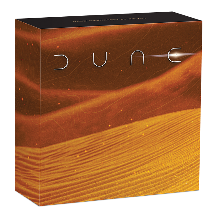 2026 1oz DUNE Silver Coloured Coin