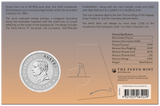 2026 1oz Sundowner Red Kangaroo Silver Coloured Coin Card