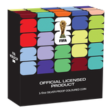 2026 50c 1/2oz FIFA World Cup Silver Proof Coloured Coin