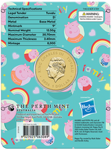 2026 $1 Peppa Pig Family Coin Card