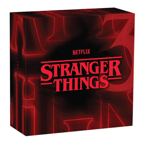 Stranger Things - Season 3 2026 1oz Silver Coloured Rectangular Coin