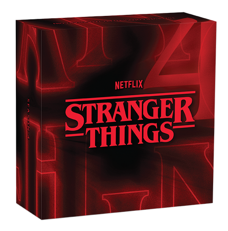 Stranger Things - Season 4 2026 1oz Silver Coloured Rectangular Coin