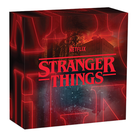 Stranger Things - The Upside Down 2026 1oz Silver Coloured Coin