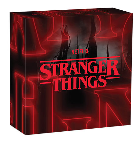 Stranger Things - Villains 2026 2oz Silver Antiqued Coloured Coin
