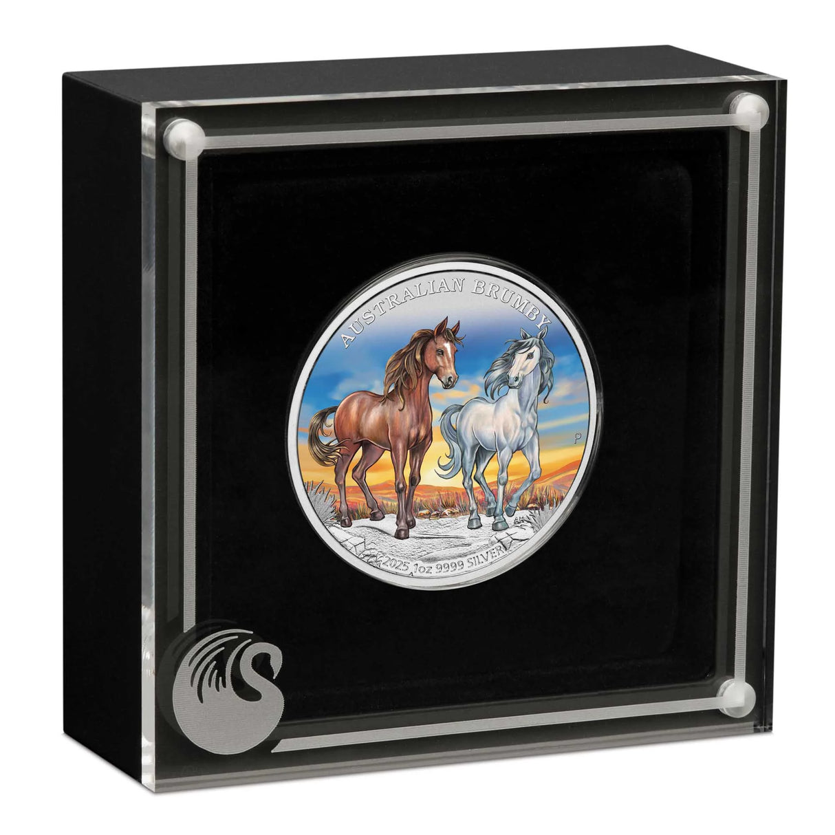 Australian Brumby 2025 1oz Coloured Silver Coin