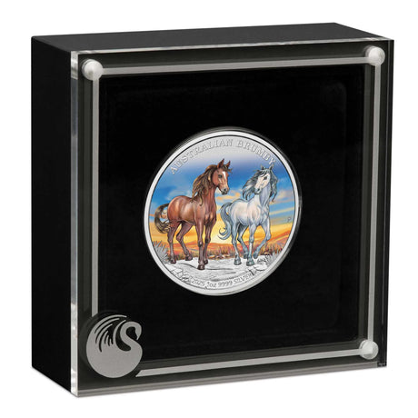 Australian Brumby 2025 1oz Coloured Silver Coin