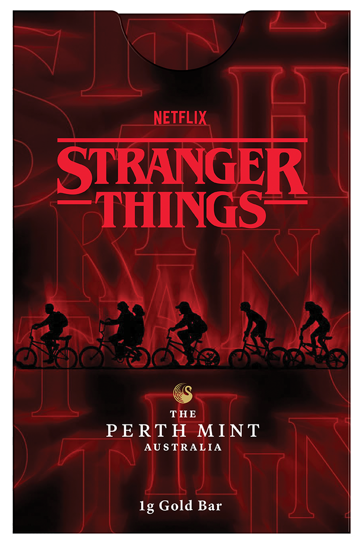 2026 1g Stranger Things Gold Minted Bar