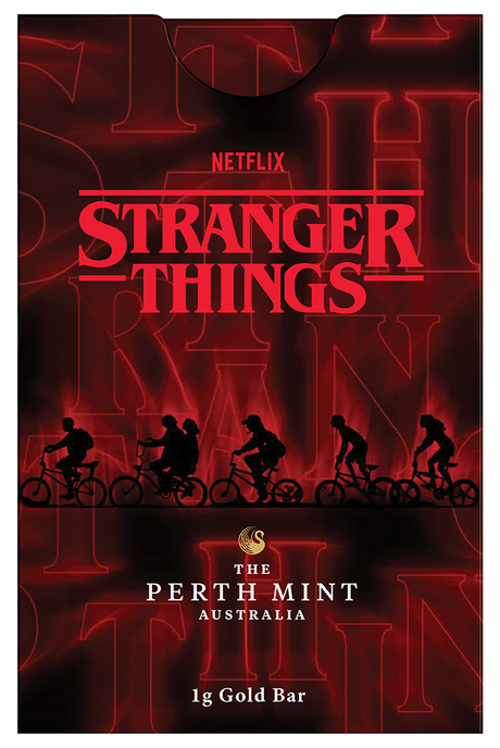 2026 1g Stranger Things Gold Minted Bar