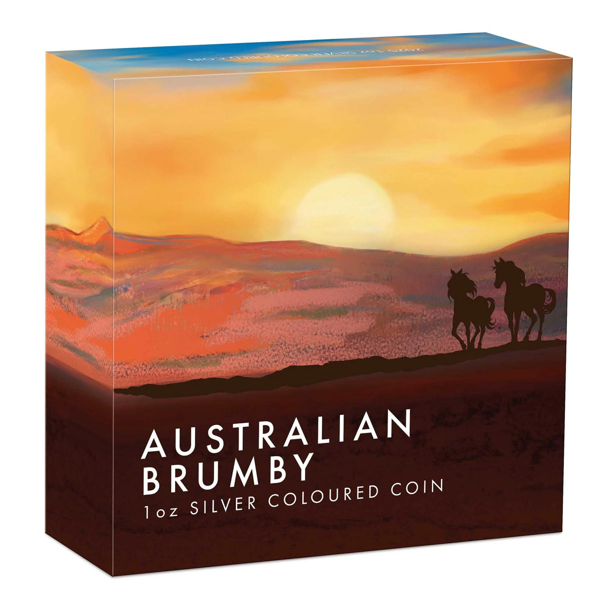 Australian Brumby 2025 1oz Coloured Silver Coin